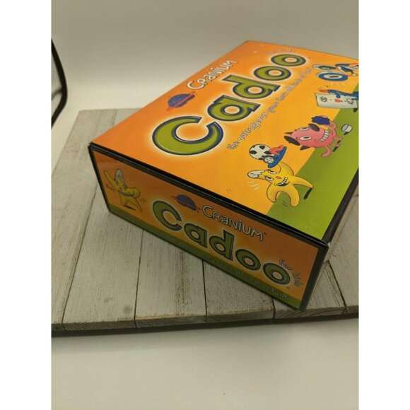 Cranium Cadoo Game 2002 Box ONLY Replacement Part Piece Black Insert - Picture 5 of 7